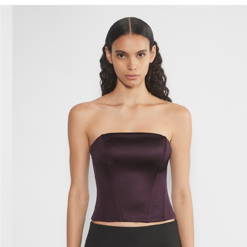 Aritzia Castle Satin Bustier